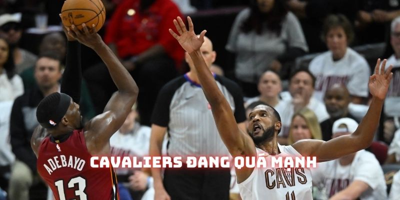 Cleveland Cavaliers là đội gây ấn tượng nhất cho đến lúc này của giải đấu NBA 24/25